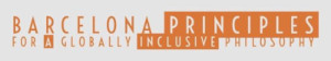 CLEA Supports the Barcelona Principles for a globally inclusive Philosophy Barcelona Principles for a globally inclusive Philosophy